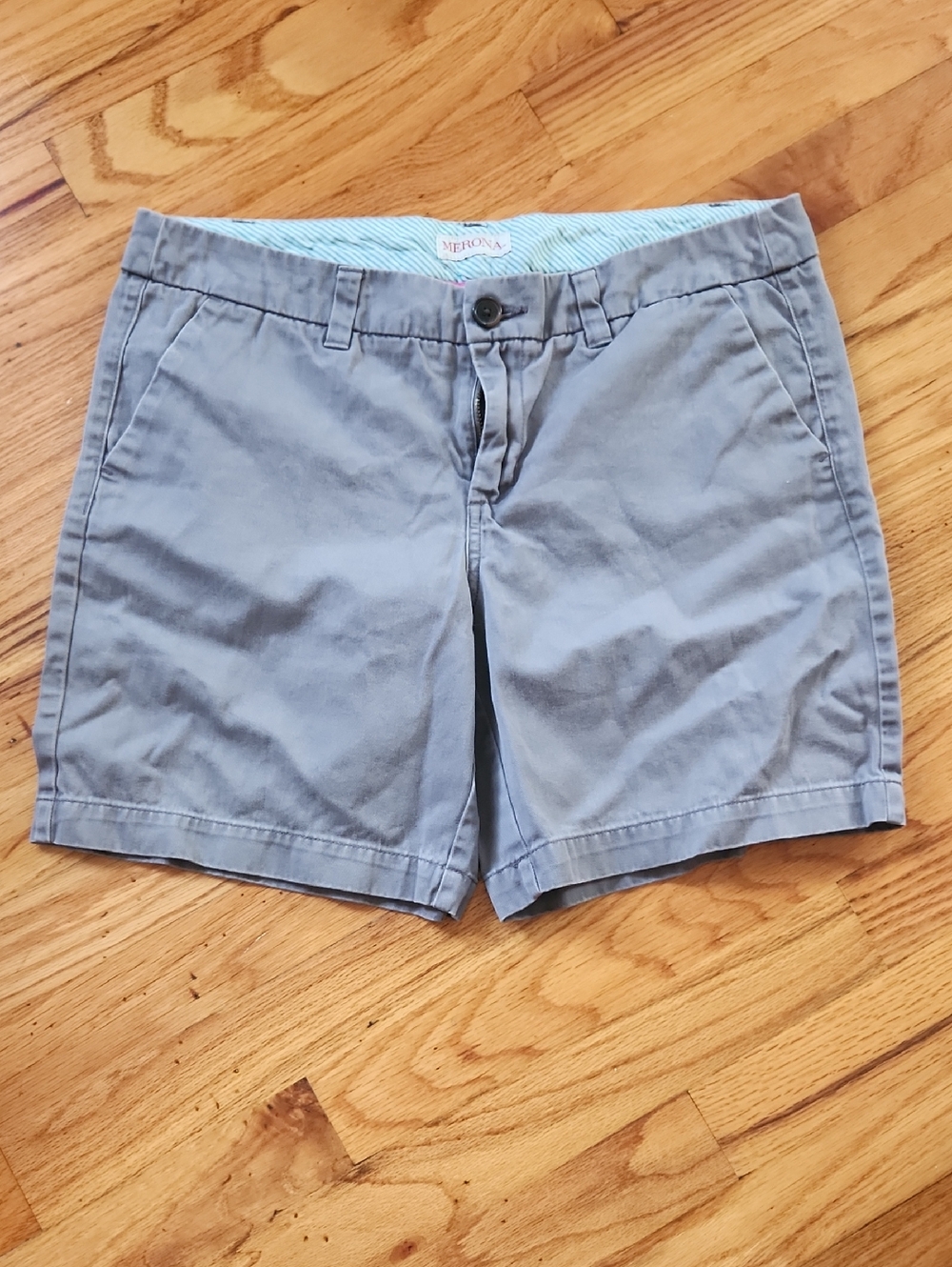 Merona Grey Bermuda Shorts Size 8